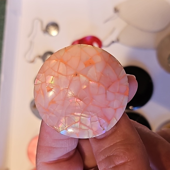 Lot of vintage pierced earrings - Picture 4 of 5